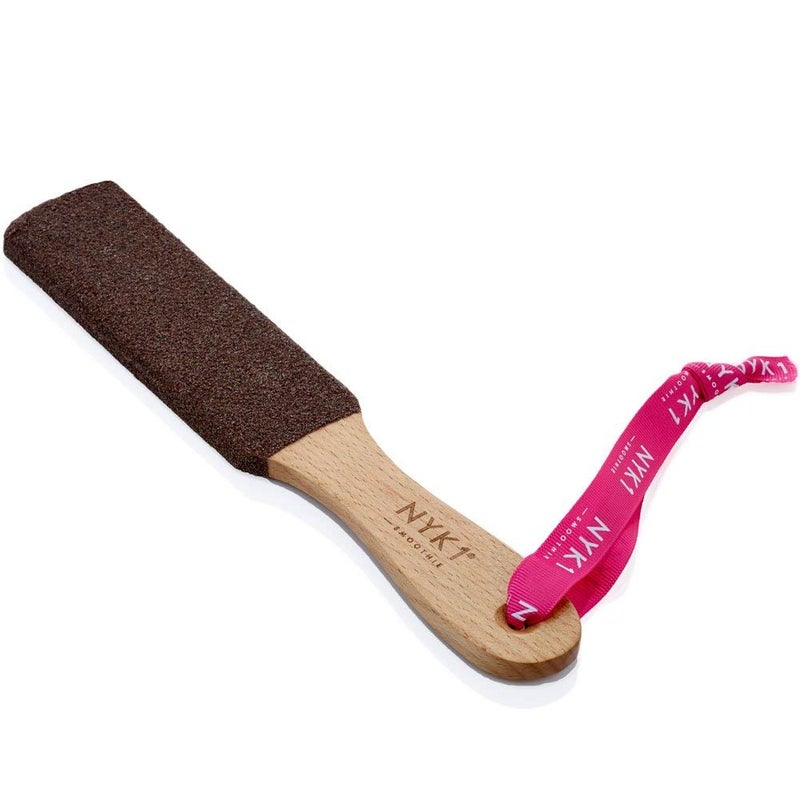 NYK1 Smoothie Foot File Natural Curved Wood, Eliminates Dry Scratchy Hardened Dead Skin Instantly, Pedi File Foot Tool for Perfectly Soft Velvety Smooth Pedicure Finish Great Gift or Add on Item - Image 5